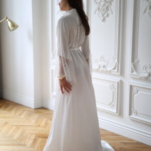 білий халат для нареченої