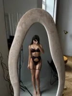 атласний комплект білизни